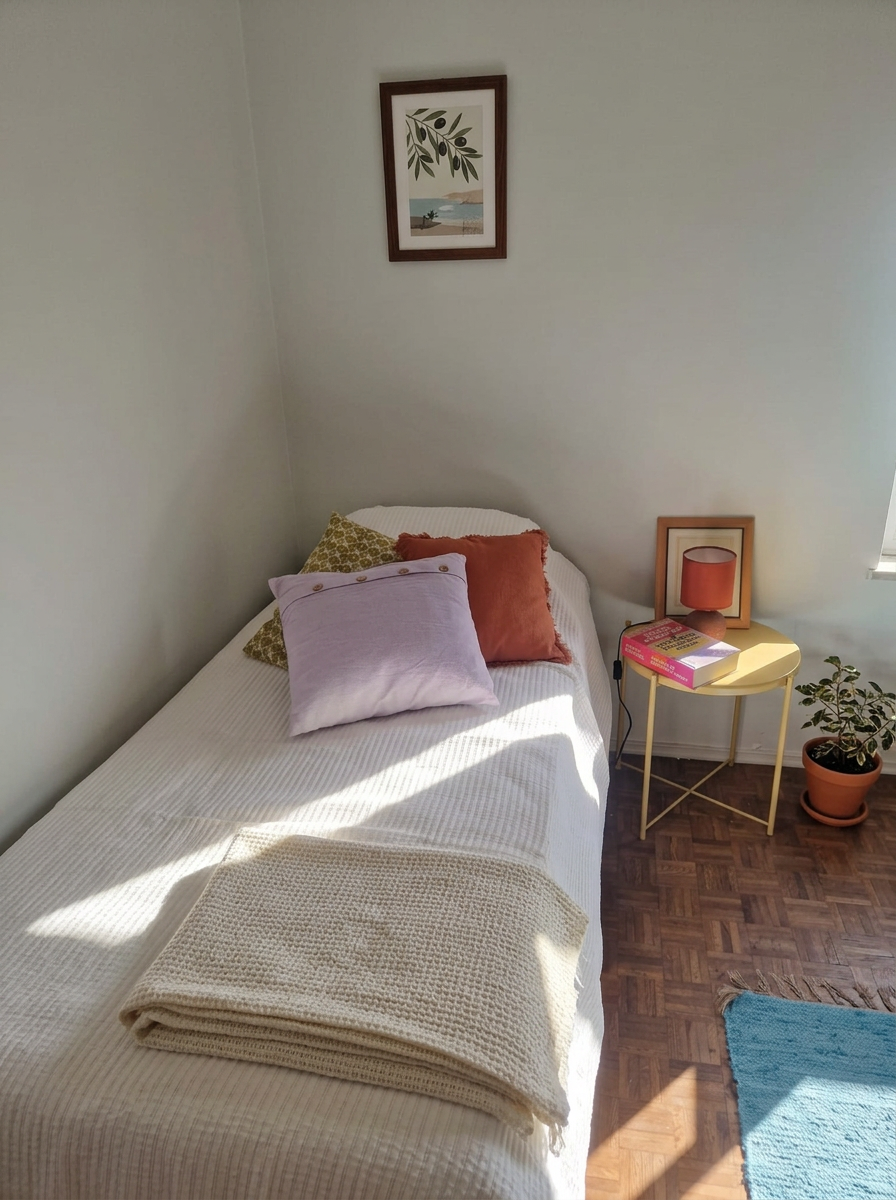 Sunlit bedroom
